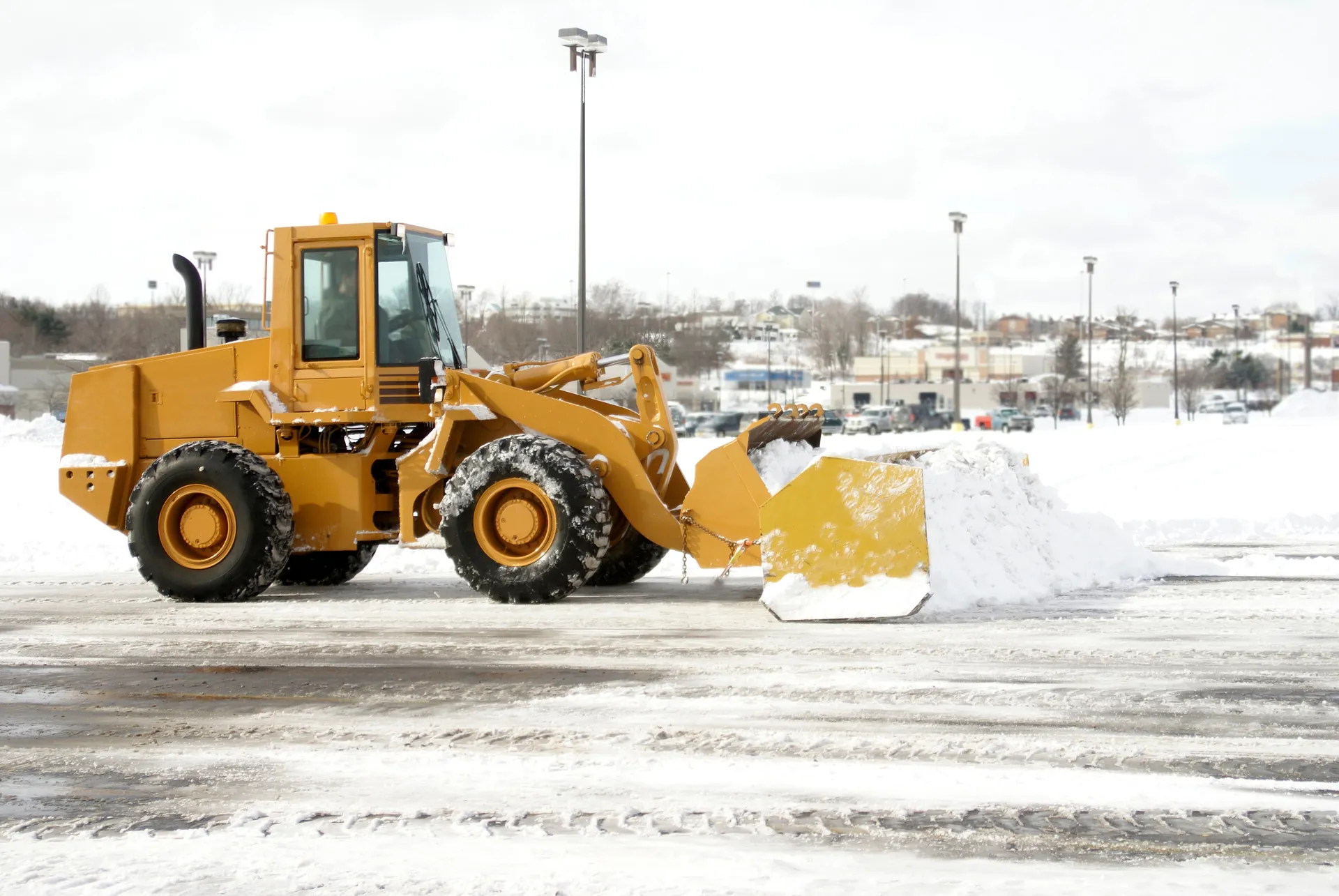 Snow & Ice Management services - Professional snow & ice management work examples